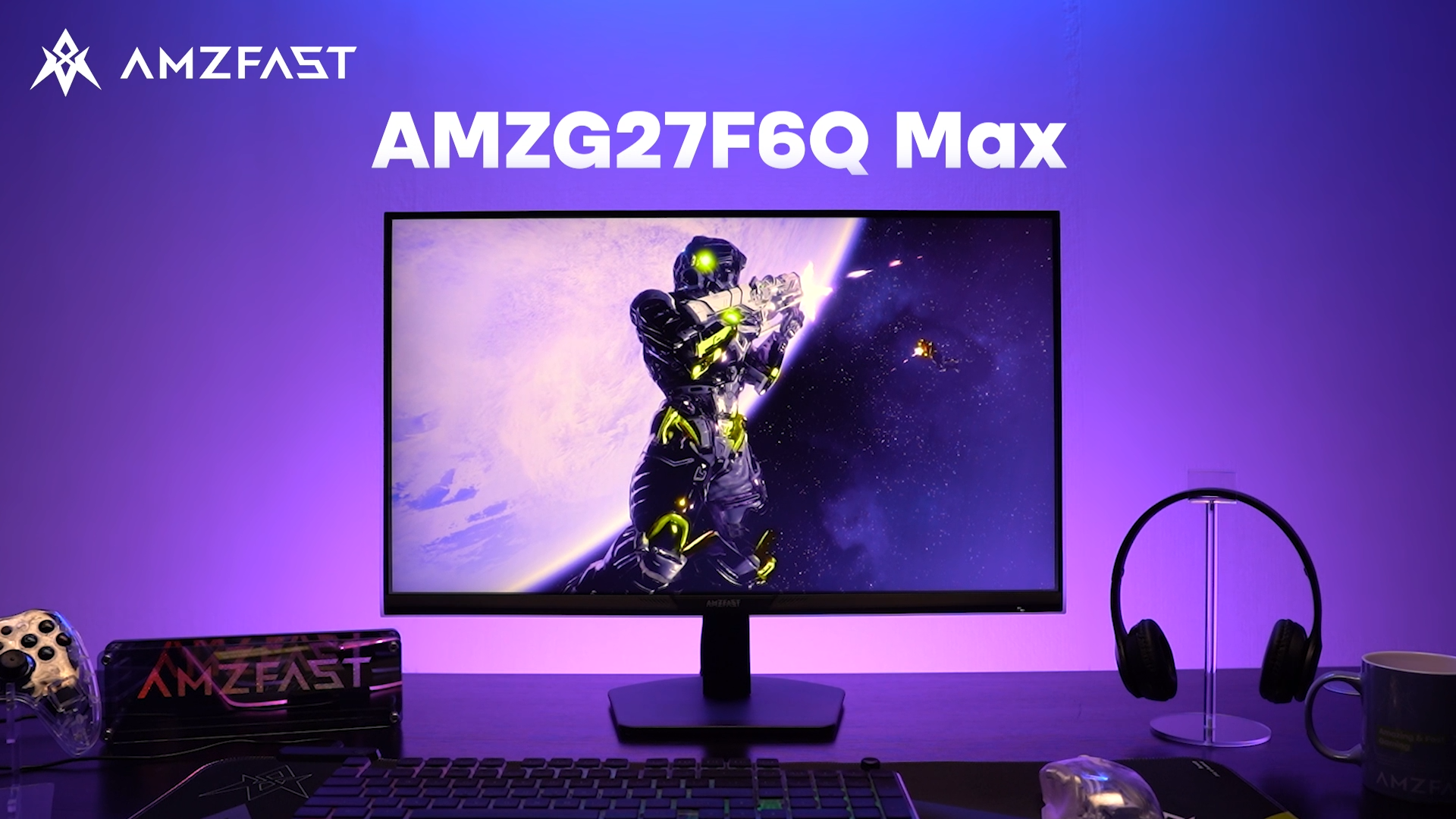 Amazon.com: Amzfast 27 Inch Gaming Monitor 320Hz 240Hz WQHD 2560 x